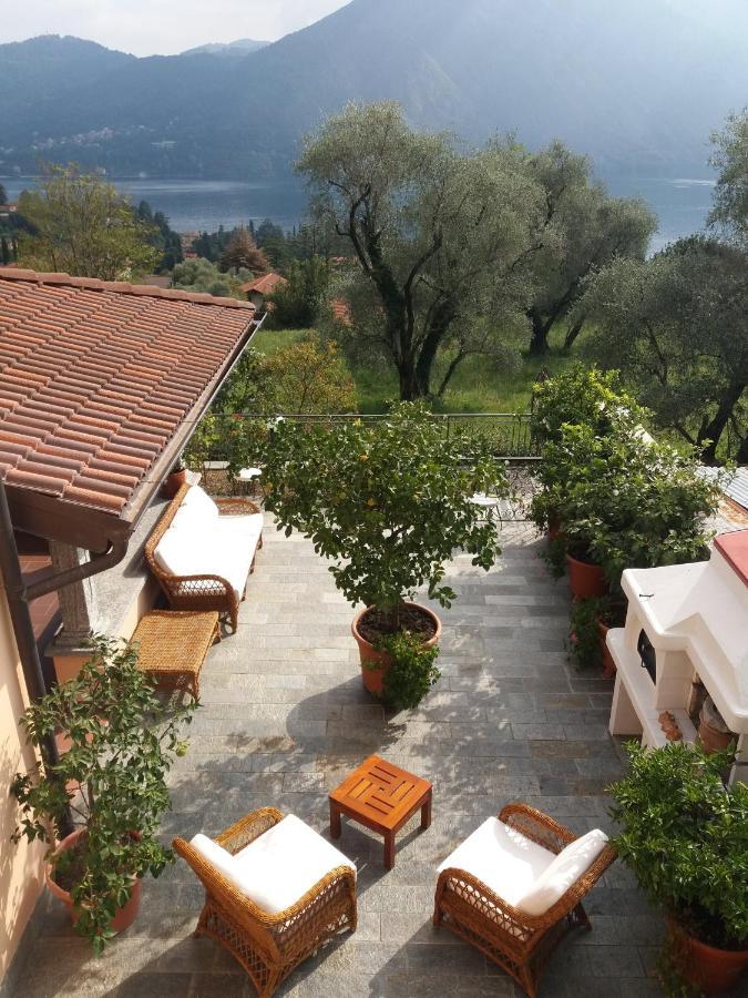 Casa Intignano - Appartamento Con Terrazzo Vista Lago Tremezzo Luaran gambar