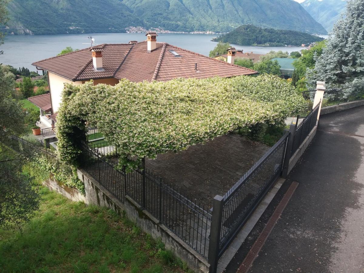 Casa Intignano - Appartamento Con Terrazzo Vista Lago Tremezzo Luaran gambar