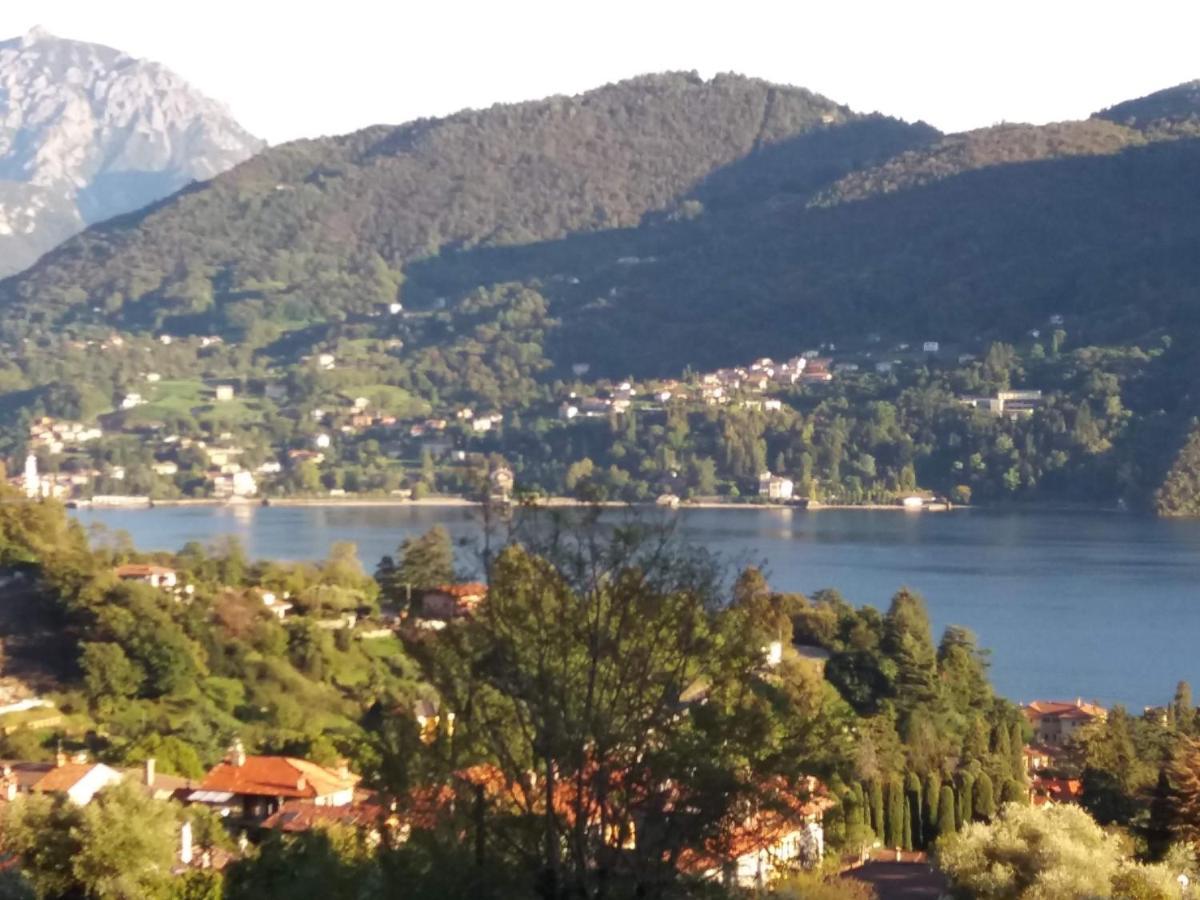 Casa Intignano - Appartamento Con Terrazzo Vista Lago Tremezzo Luaran gambar